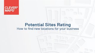 CleverMaps Potential Sites Rating