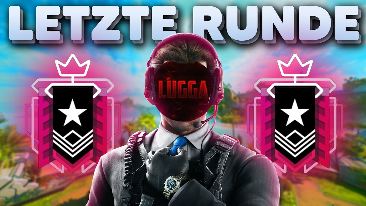 So spielt ein PROFI seine LETZTE RANKED Runde in Rainbow Six Siege (vor Siege X)
