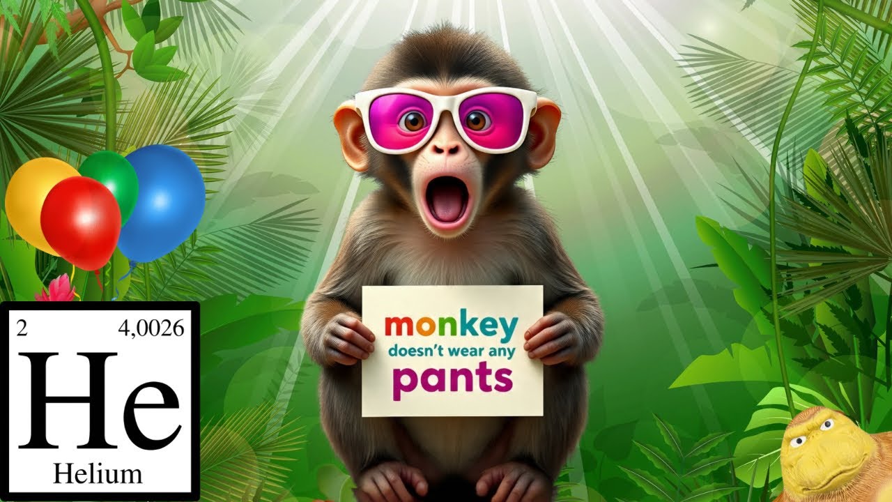 «Я и моя обезьянка» — полная версия песни (голосом Helium) 🙈🙉🙊