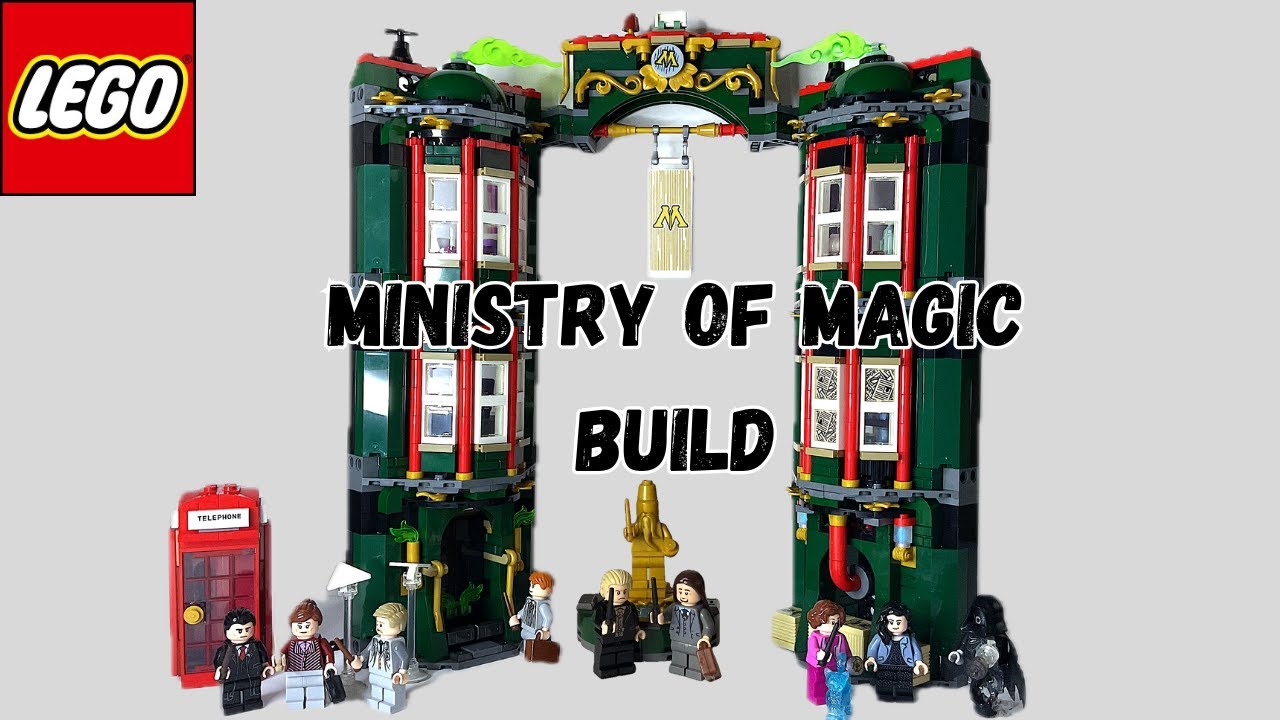 Lego Ministry of Magic Build | Harry Potter Set 