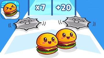 Satisfying Mobile Gaming Food Run Top Tiktok Gameplay Walkthrough (Android,iOS) All Levels Update