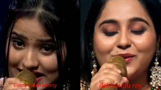 Indian Idl 2023. Bidipta Chakraborty And Debasmita Roy Song