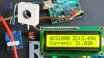 Using Winson WCS Current Sensors with LCD and  Arduino - RJT343