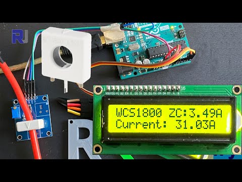 Using Winson WCS Current Sensors with LCD and  Arduino