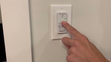 How to use and set your main floor HRV control panel