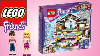 LEGO FRIENDS SNOW RESORT ICE RINK - BUILD & PLAY | Little Kelly & Friends ToysReview for Kids