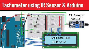 Tachometer (RPM Measurement) using IR Sensor & Arduino