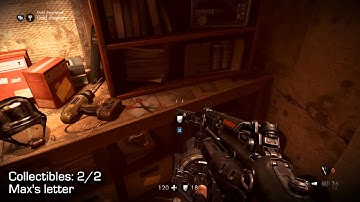 Wolfenstein: The New Order - Chapter 15 Collectibles - Under Attack - Enigma Codes, Gold & Letters