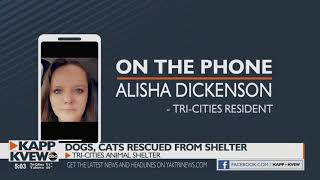 Dozens of sick, mistreated animals rescued during Pasco PD welfare check Thursday