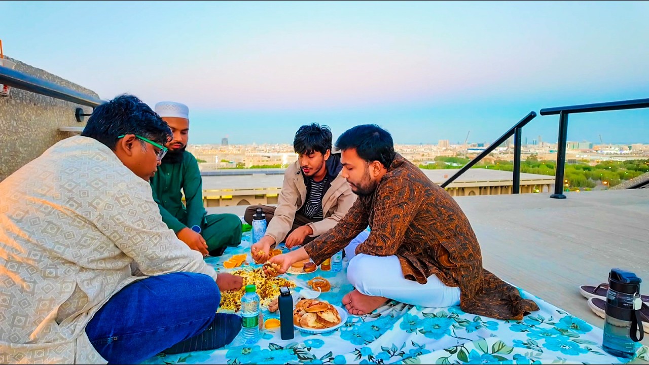 KFUPM-এর সবচেয়ে সুন্দর জায়গায় ইফতার || The world of Anwar