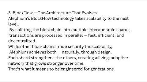 Engineered for Generations  Alephium’s Proof of Less Work Blockchain