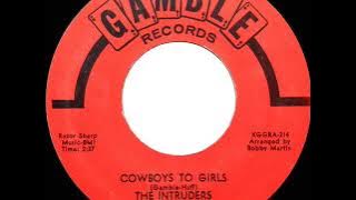 1968 HITS ARCHIVE: Cowboys To Girls - Intruders (mono 45)