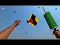Big Kite Flying With 8400 Manjha Kite Fighting Kite Cutting Tricks Kite 