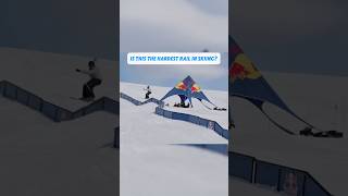 Can you name a harder rail? #skiing #sports