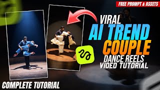 INSTAGRAM NEW VIRAL AI COUPLE DANCE REELS VIDEO TUTORIAL | AI COUPLE DANCE REELS TUTORIAL screenshot 1