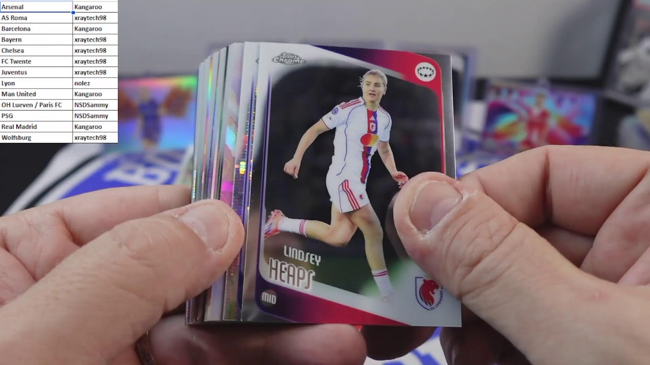 2025-26 Topps Chrome WoSo Case Break #5 - YouTube