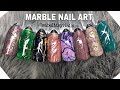 8 MARBLE NAIL ART DESIGNS | DIXIE PLATES MARBLE 02 | ISABEMAYNAILS