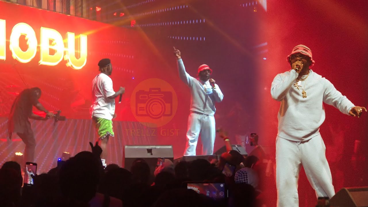 ODUMODU BLVCK AND ZLANTAN OGANIGWE, WHO GOES LIVE PERFOMANCE LAGOS RAVE ...