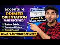 Accenture Primer  Orientation Mail|Accenture interview results? Details Phases| Phase 2 results 