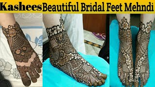 Kashee,s Signature Mehndi | Kashees Bridal Feet Mehndi | Bridal Foot ,Feet ,Leg ,Mehndi design , screenshot 3
