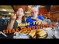 Must-Try Argentine STEAK SANDWICHES + CHORIZO on a Bun | Classic ARGENTINE SNACK in Buenos Aires