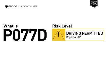 What is P077D Engine Code [Quick Guide]