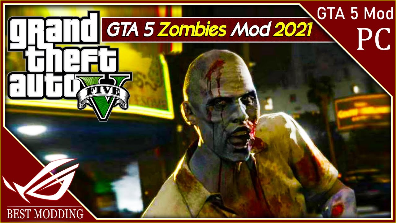 GTA V Zombie Mod | How You install Let's See | Simple Zombies GTA 5 Mod -  YouTube