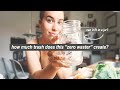 HOW MUCH TRASH I CREATE IN A WEEK // tracking plastic waste as an imperfect zero waster