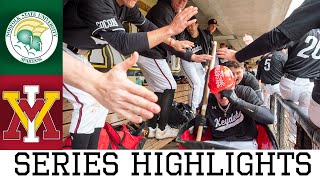 VMI Baseball vs  Norfolk Series Highlights