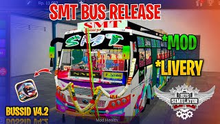 New Smt Bus Mod Tamil | Bus Simulator Indonesia | Smt Bus Livery In Bussid #smt #bus #mod #bussid screenshot 1