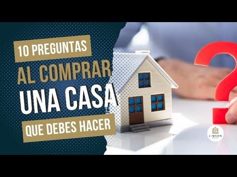 10 preguntas al comprar una casa que debes hacer - YouTube