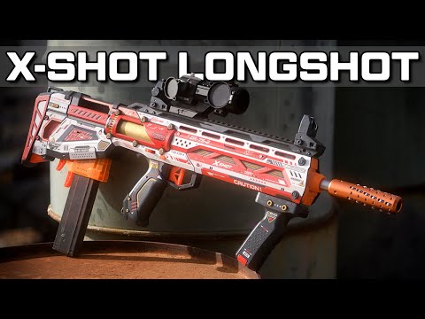 X-Shot Longshot: Budget 300fps Bullpup Nerf Sniper?