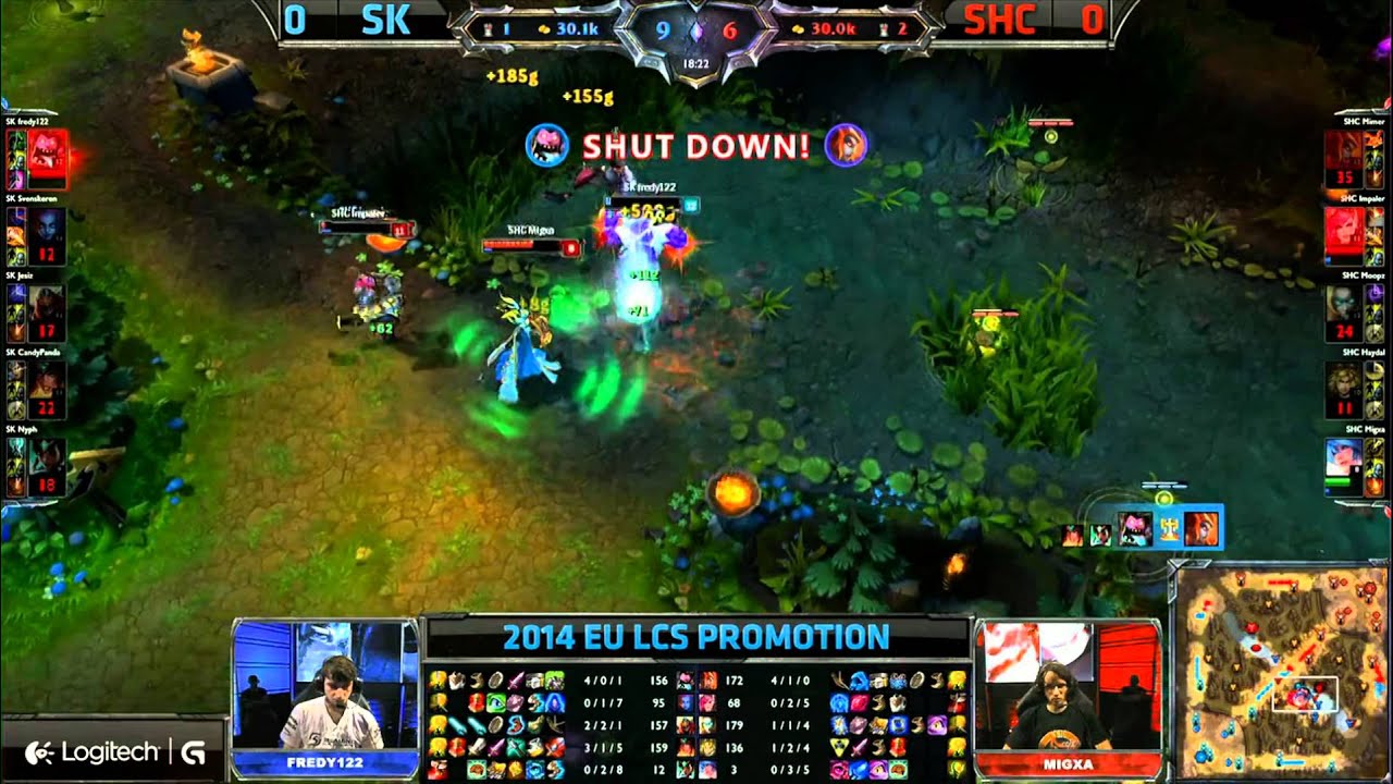 Mimer - almost pentakill - LCS EU promotion (SK vs SHC)
