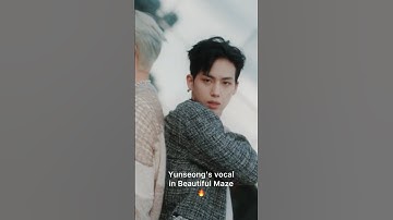 Yunseong’s vocal in Beautiful Maze😭🔥#DRIPPIN #황윤성 #shorts #kpop #Beautiful_MAZE