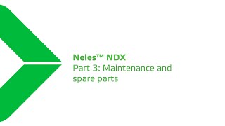 Neles NDX™  part 3 – Maintenance and spare parts, 7:10