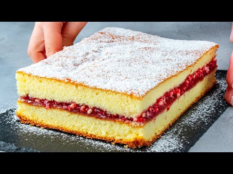 Video: Chefir delicios și prăjitură cu gem