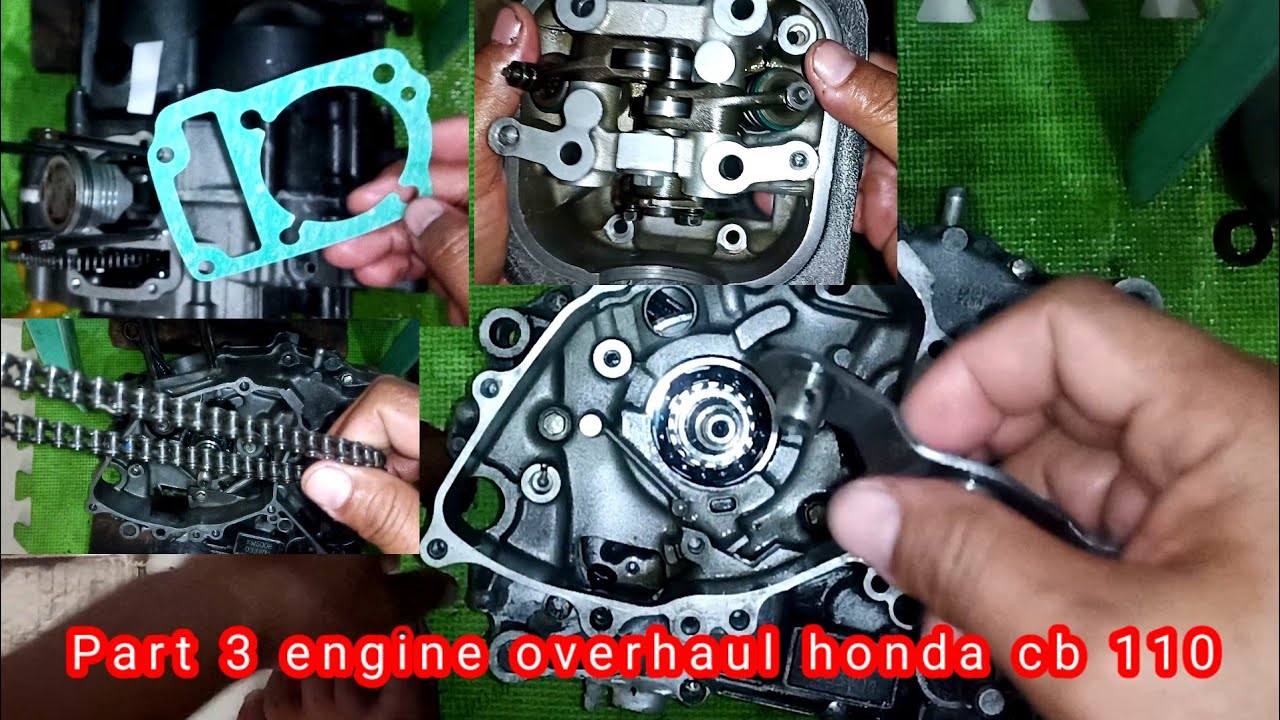Part 3 overhaul honda cb110