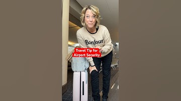 Airport Security Travel Tip #traveltips #airportsecurity