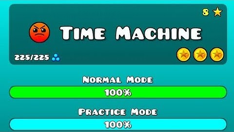 Time Machine by RobTop / Geometry Dash: Level #8 (YonsonGD)