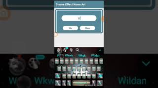 Tutorial Membuat Name art Smoke screenshot 2