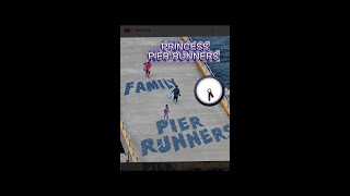 PIER RUNNERS NO SHOES NO SHIRTS NO HURRY