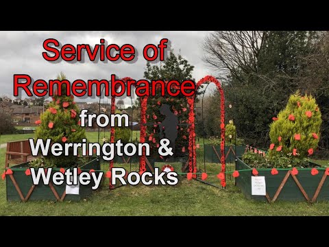 Remembrance Service from Werrington & Wetley Rocks