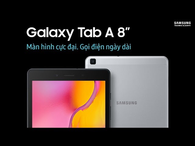 Galaxy Tab A 8 - Bài giảng online
