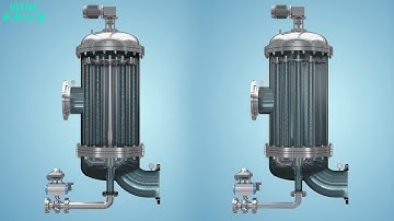 VSRF Back-flushing Mesh Filter Operating Principle------China Shanghai Vithy Filter System Company