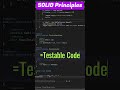 Much Easier to Test SOLID Principles Code