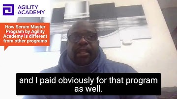 Scrum Master Job Training Program review by Tunde Michael from London