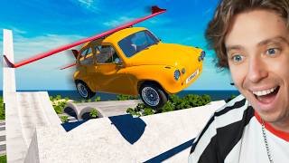 Flying Cars vs Cursed Ramps in beamNG