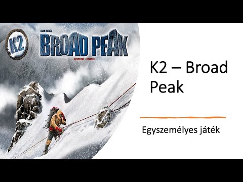 Broad Peak GIOCO da Tavolo Espansione K2 
