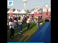 Annual walkathon at Oxygen park