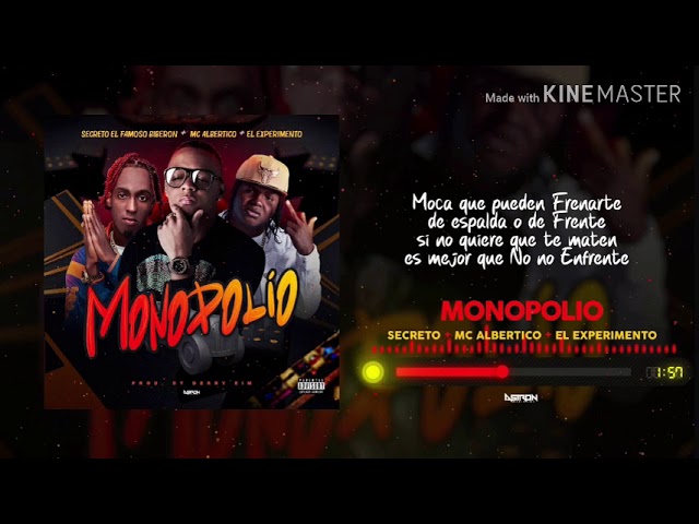 Watch Secreto ❌ El Experimento ❌ MC Albertico - Monopolio Audio Official. on YouTube Watch Secreto ❌ El Experimento ❌ MC Albertico - Monopolio Audio Official. on YouTube